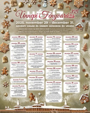 Ünnepi fényvarázs Hévízen